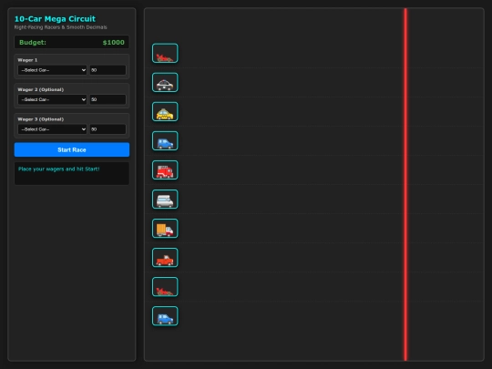 race screenshot