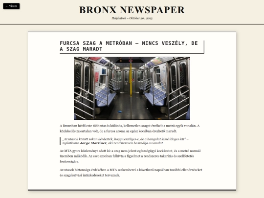 newspaper/MTA screenshot