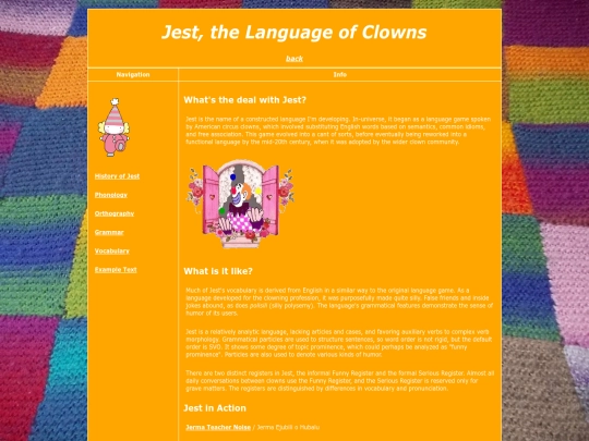 projects/conlang/jest screenshot