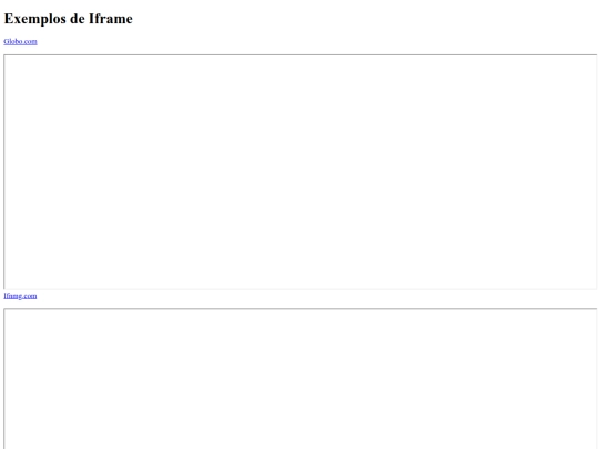 atividade5/iframe_links screenshot