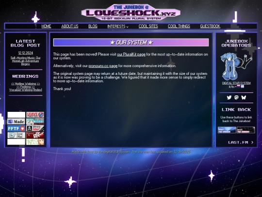 system screenshot