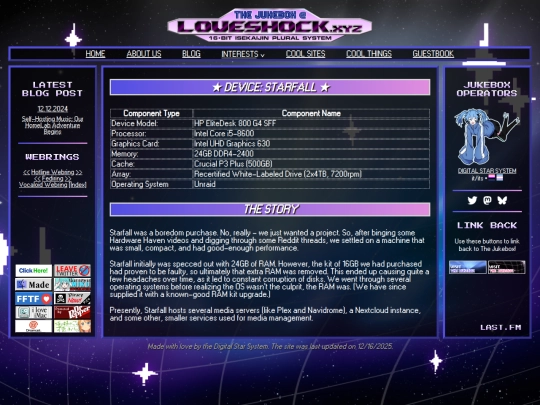 tech/starfall screenshot