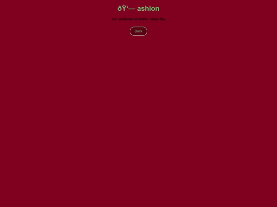 fashion screenshot
