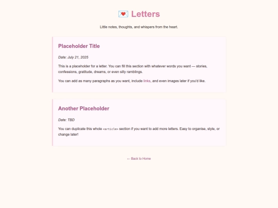 letters/letters screenshot