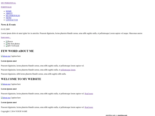 Pagina examen screenshot