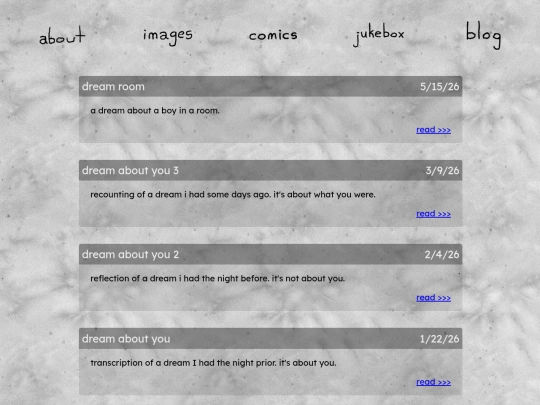 blog screenshot