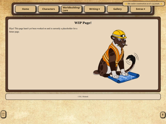 Characters/CharacterTypes screenshot