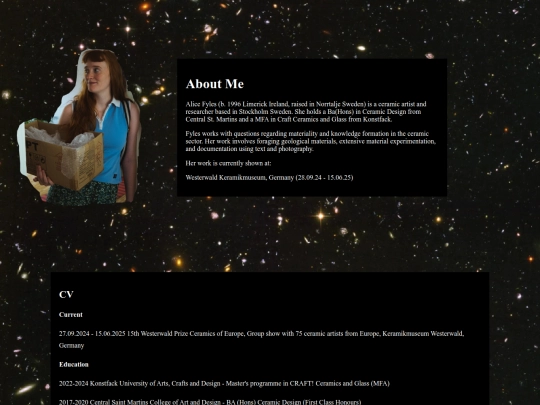 aboutme screenshot