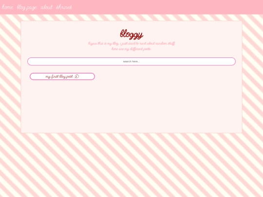 blog screenshot
