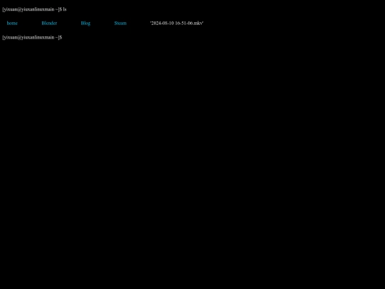 test/terminal screenshot
