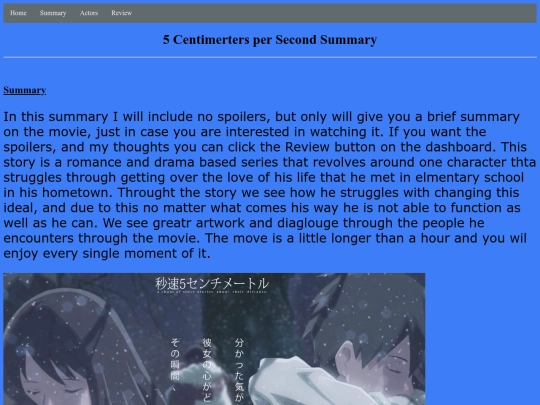 Five_Centimeters_Per_Second_Summary screenshot