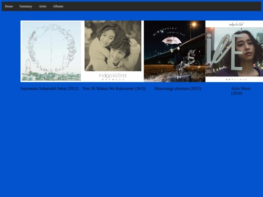 IndigoLaEndAlbums screenshot