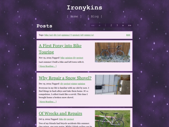 posts screenshot