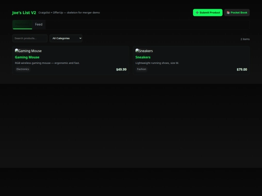 test screenshot