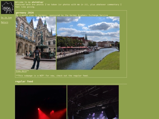 photoblog screenshot