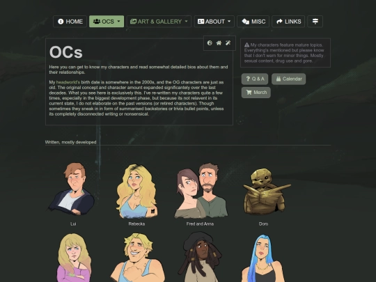 Ocs screenshot