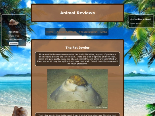 reviews/moonsnail screenshot