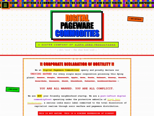 digitalpagewarecommodities screenshot