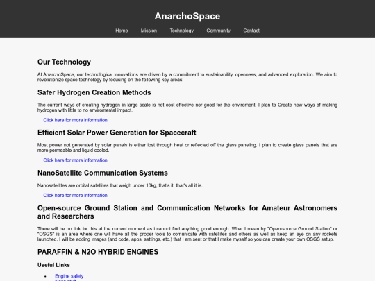 Tech screenshot