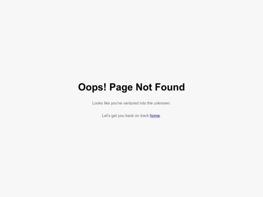 not_found screenshot