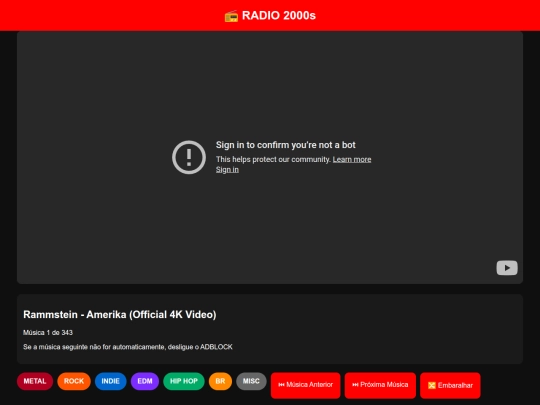 radio2000s screenshot