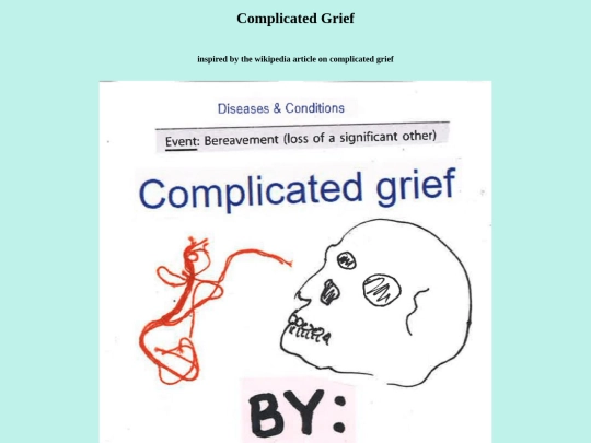complicatedgrief screenshot