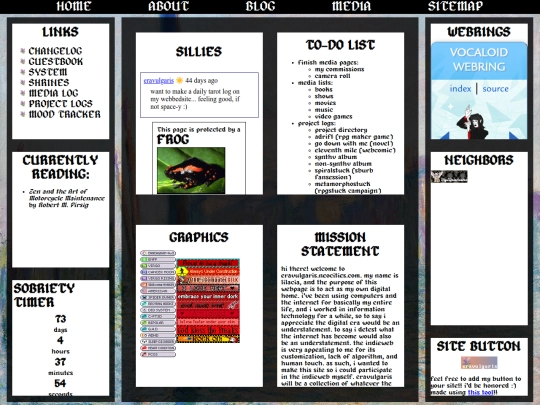 homepage screenshot