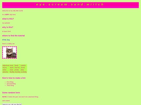 index screenshot