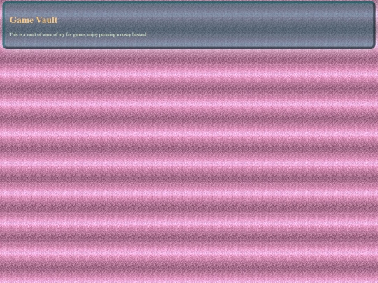 gameVault screenshot