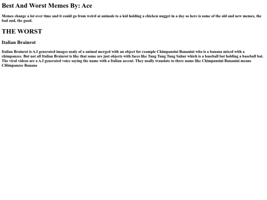 index screenshot