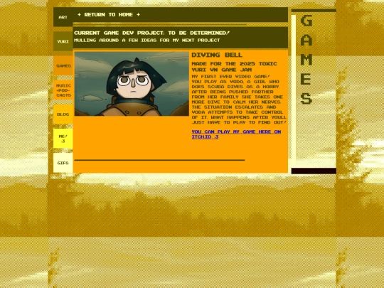 games-page screenshot