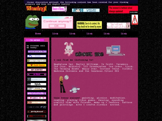 aboutme screenshot