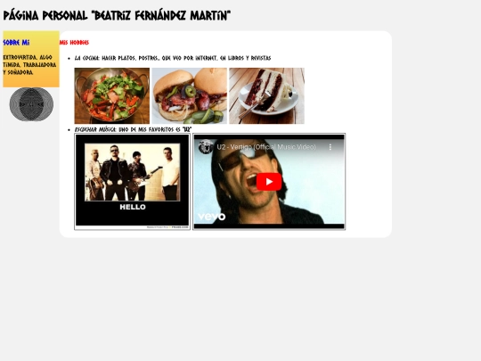 PaginaPersonal screenshot