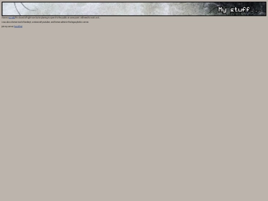 subpages/stuff screenshot
