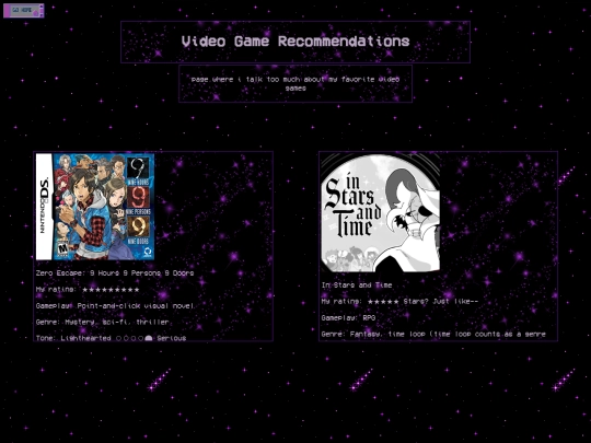 gamerecs screenshot