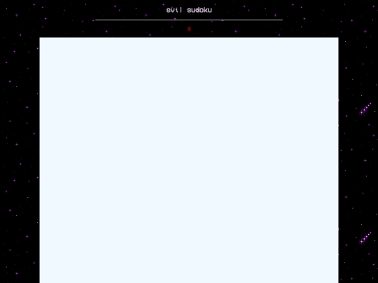 sudoku screenshot