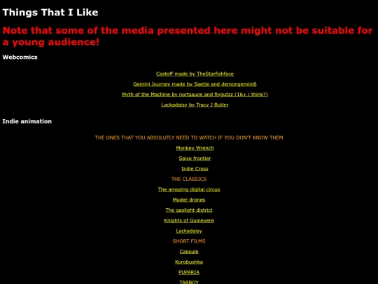 ThingsILike screenshot