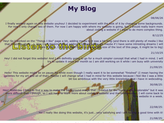 newsblog screenshot