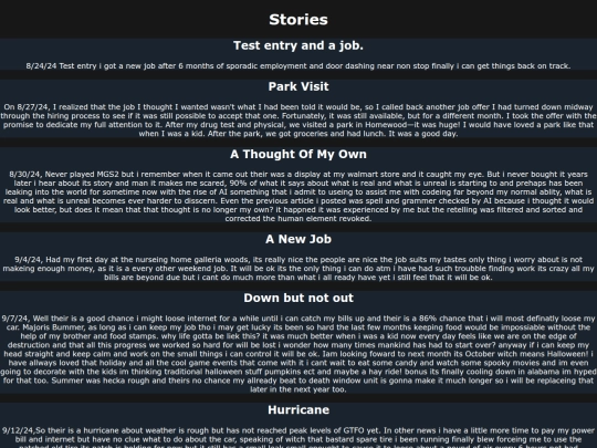 story screenshot