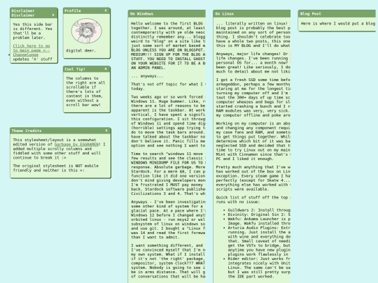 blogge screenshot