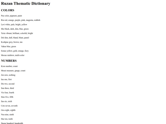 ruzanthematic screenshot