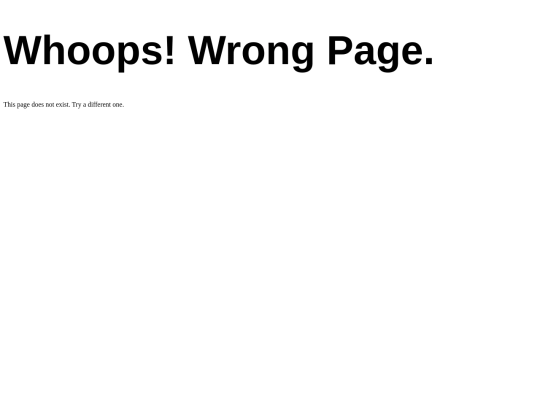 not_found screenshot