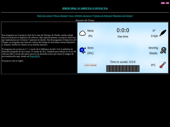 spa/carpeta/tiempo screenshot