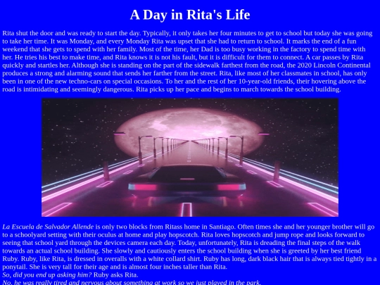 Story screenshot