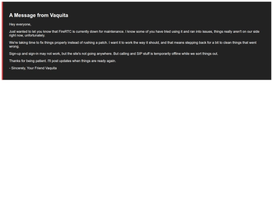 maintenancereason screenshot