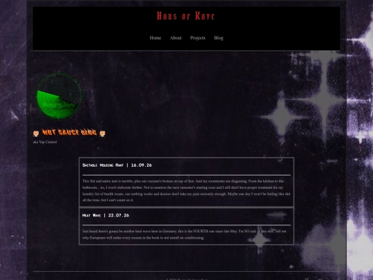 blog screenshot