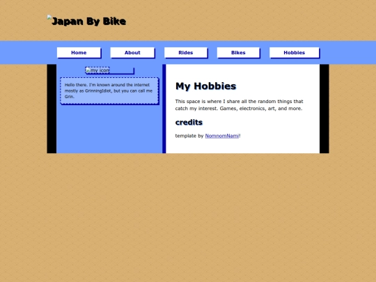 hobbies screenshot