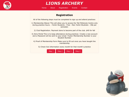 registration screenshot