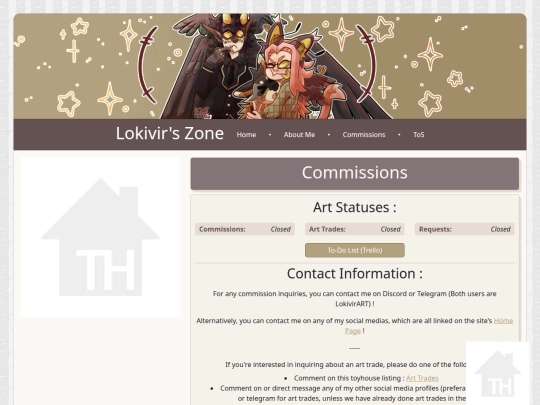 commissions screenshot