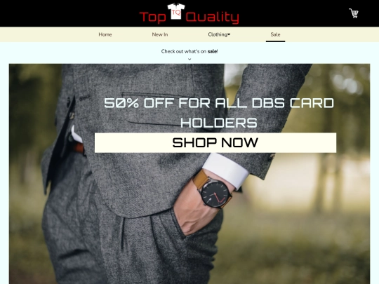 sale screenshot